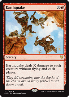 Earthquake (Commander 2017) Heavy Play