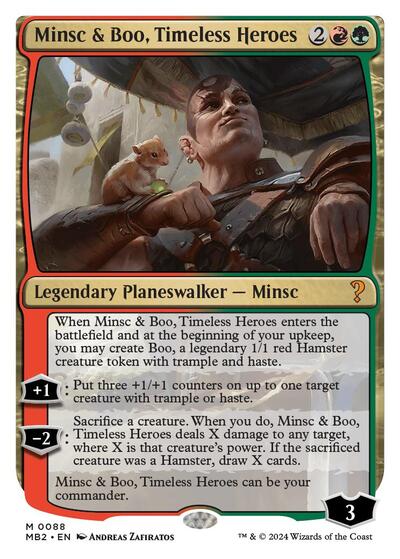 Minsc Boo Timeless Heroes White Border|0|0|0.00