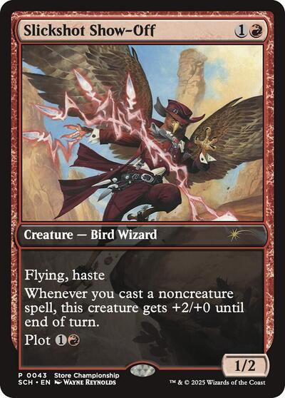 Slickshot Show-Off (Promos: Game Day and Store Championship) Medium Play Foil