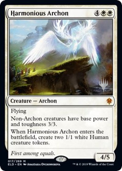 Harmonious Archon (Promo Pack: Throne of Eldraine) Near Mint Foil