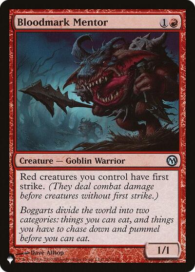 Bloodmark Mentor (The List) Near Mint