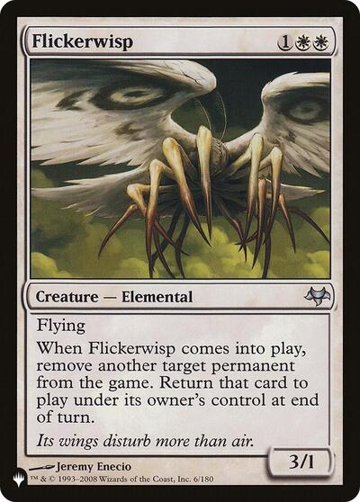 Flickerwisp (The List) Light Play