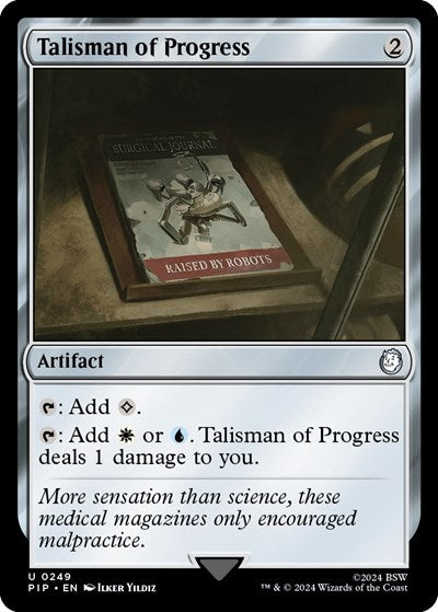 Talisman of Progress (Universes Beyond: Fallout) Near Mint