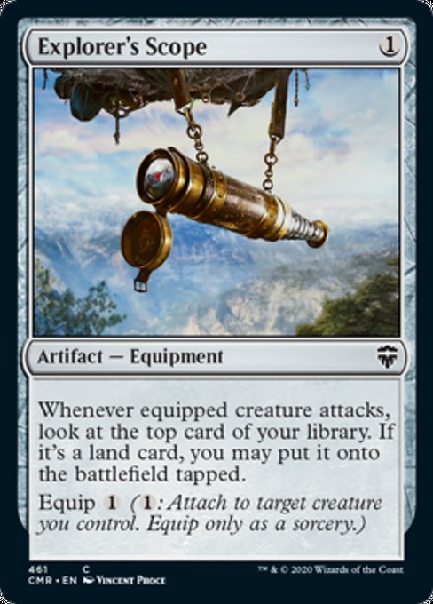 Explorer's Scope (Commander 2020 Commander Legends) Light Play