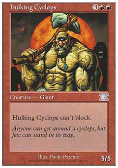 Hulking Cyclops (Classic 6th Edition) Medium Play