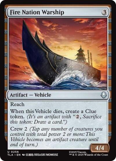 Fire Nation Warship|33|0|0.00