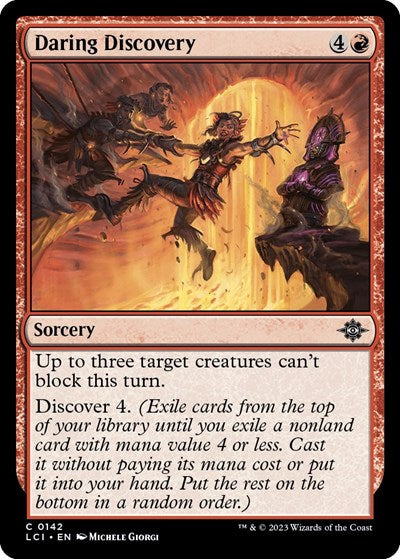 Daring Discovery (The Lost Caverns of Ixalan) Light Play