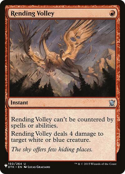 Rending Volley|0|0|0.00