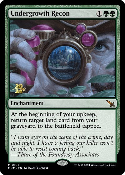 Undergrowth Recon (Promos: Prerelease Cards) Light Play Foil
