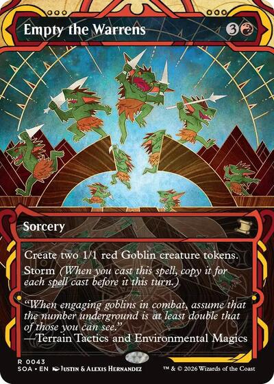Empty the Warrens (Secrets of Strixhaven: Mystical Archive) Near Mint Foil