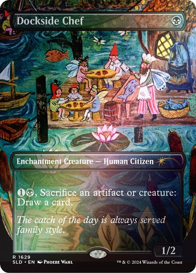 Dockside Chef (Rainbow Foil) (Secret Lair) Near Mint Foil