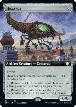 Hexavus (Extended Art) (Commander: The Brothers' War) Light Play