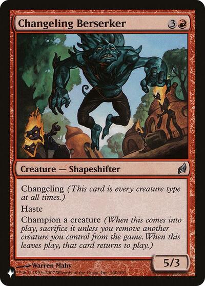 Changeling Berserker|0|0|0.00