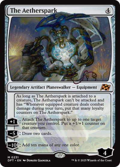 The Aetherspark (Promo Pack: Aetherdrift) Near Mint Foil