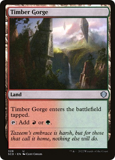 Timber Gorge (Commander 2022 Starter Decks) Near Mint