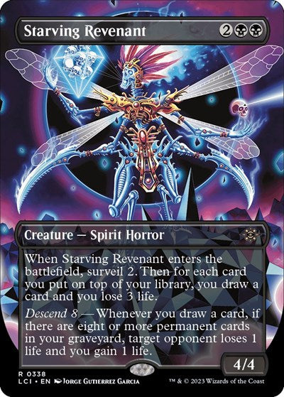 Starving Revenant (Borderless) (The Lost Caverns of Ixalan) Light Play