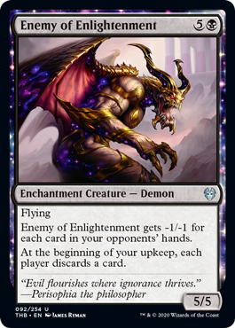 Enemy of Enlightenment (Theros Beyond Death) Near Mint Foil