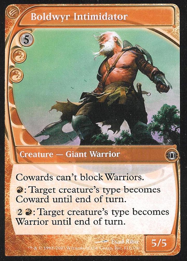Boldwyr Intimidator (Futuresight) Light Play