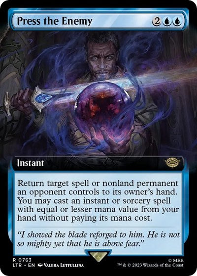 Press the Enemy Extended Art Surge Foil|2|0|0.00