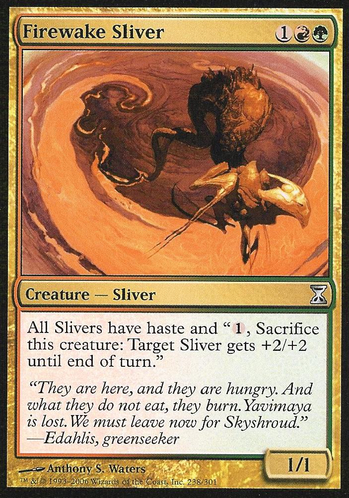 Firewake Sliver (Time Spiral) Medium Play