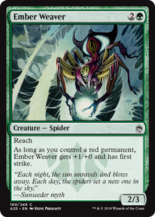 Ember Weaver (Masters 25) Near Mint Foil