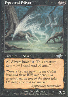 Spectral Sliver (Legions) Damaged / Poor Foil