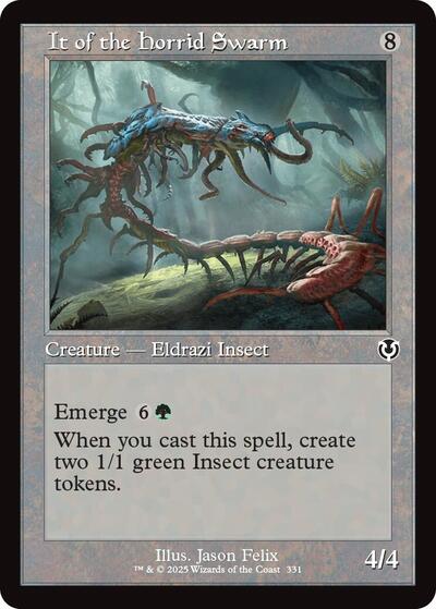 It of the Horrid Swarm (Retro Frame) (Innistrad Remastered) Near Mint Foil