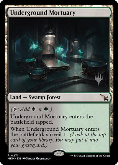 Underground Mortuary (Promo Pack: Murders at Karlov Manor) Near Mint