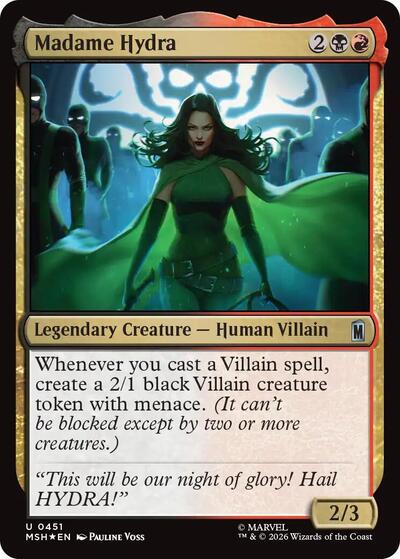 Madame Hydra (Suge Foil) (Marvel Super Heroes) Near Mint Foil