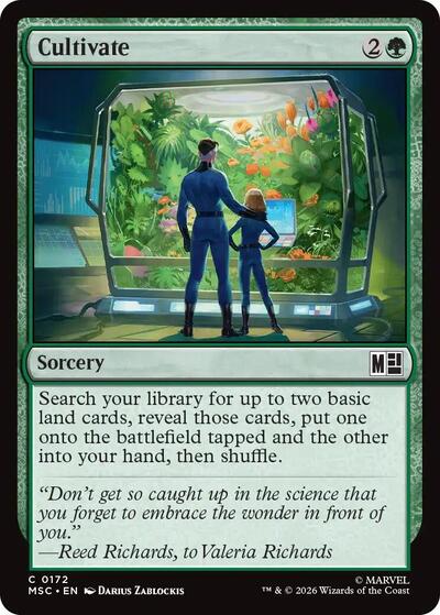 Cultivate (Commander: Marvel Super Heroes) Near Mint