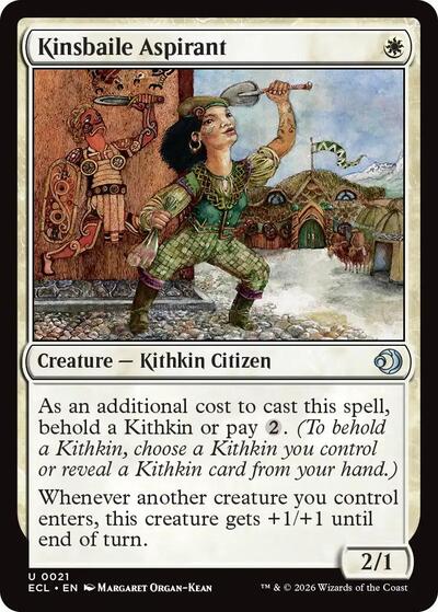Kinsbaile Aspirant (Lorwyn Eclipsed) Near Mint