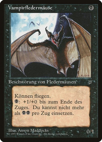 Vampire Bats (German) - Vampirfledermause (Renaissance) Light Play German
