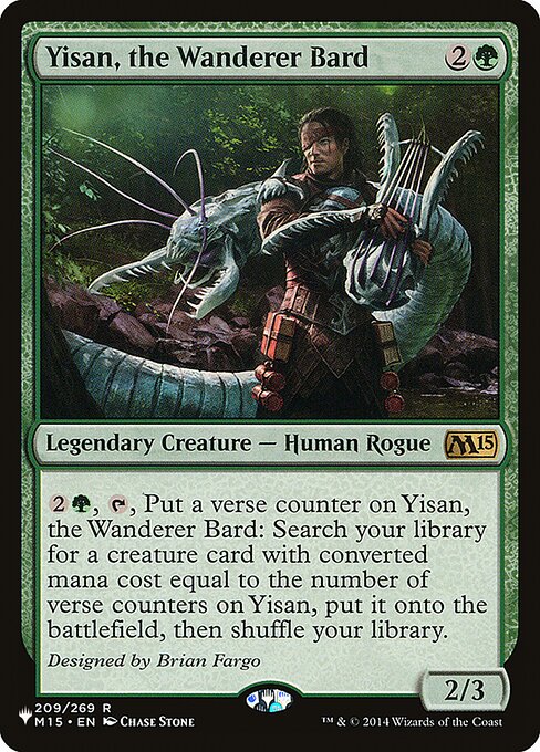 Yisan the Wanderer Bard|1|0|0.00