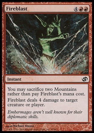 Fireblast (Duel Decks: Jace vs Chandra) Light Play