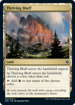 Thriving Bluff (Jumpstart) Medium Play
