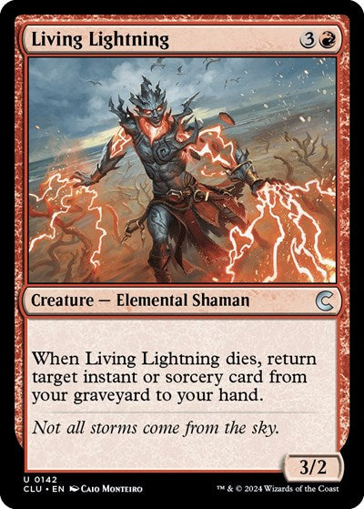 Living Lightning (Ravnica: Clue Edition) Near Mint