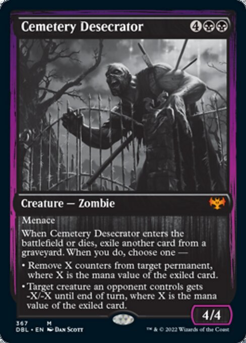 Cemetery Desecrator (Innistrad: Double Feature) Near Mint