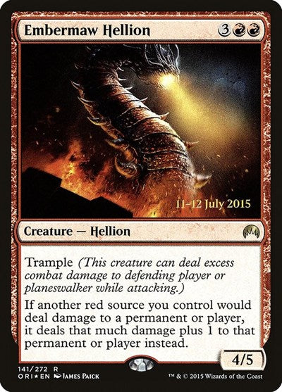 Embermaw Hellion (Promos: Prerelease Cards) Near Mint Foil