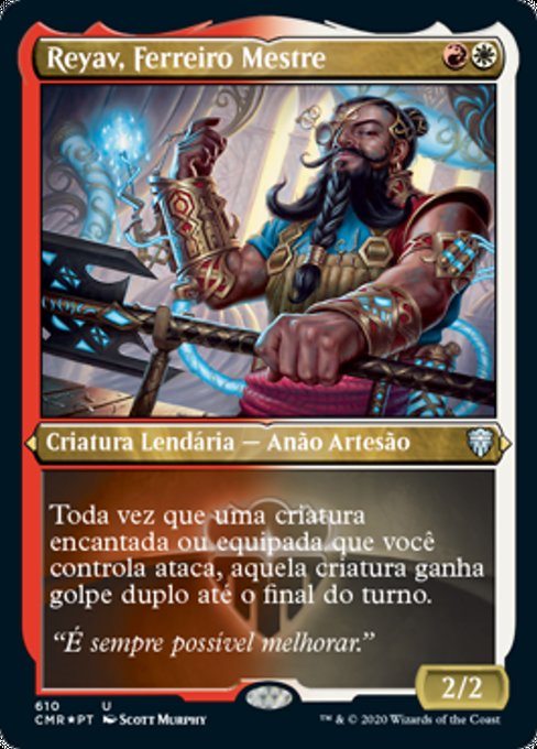 Reyav, Master Smith (Foil Etched) (Commander Legends) Near Mint Foil