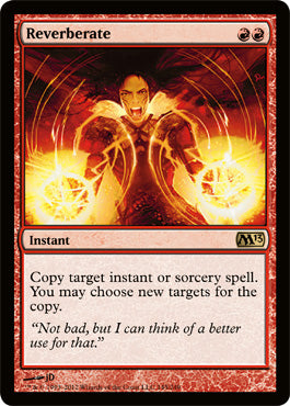 Reverberate (Magic 2013 Core Set) Damaged / Poor