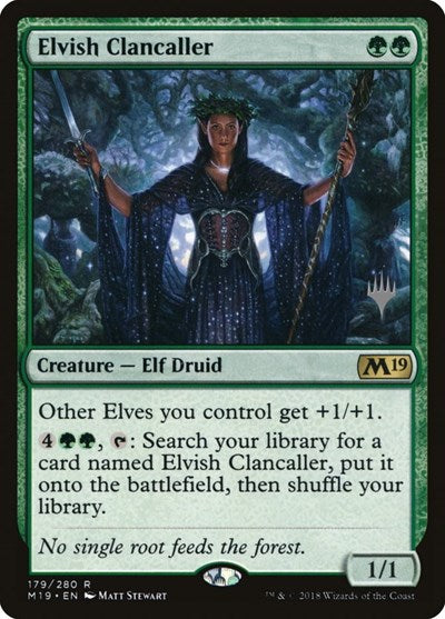 Elvish Clancaller (Promo Pack: Core Set 2020) Near Mint Foil