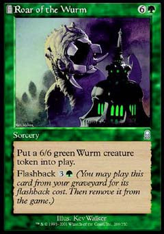 Roar of the Wurm (Odyssey) Near Mint