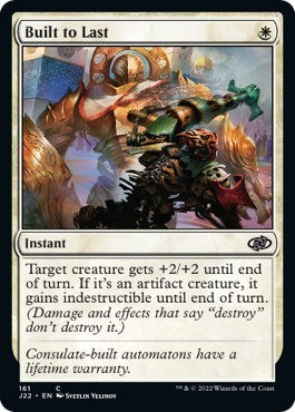 Built to Last (Jumpstart 2022) Medium Play