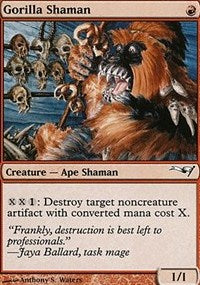 Gorilla Shaman (Coldsnap Theme Deck Reprints) Near Mint