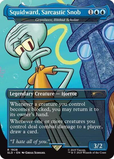 Squidward Sarcastic Snob Grazilaxx Illithid Scholar|1|0|0.00