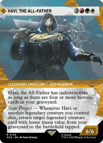 Havi, the All-Father (Showcase) (Universes Beyond: Assassin's Creed) Near Mint