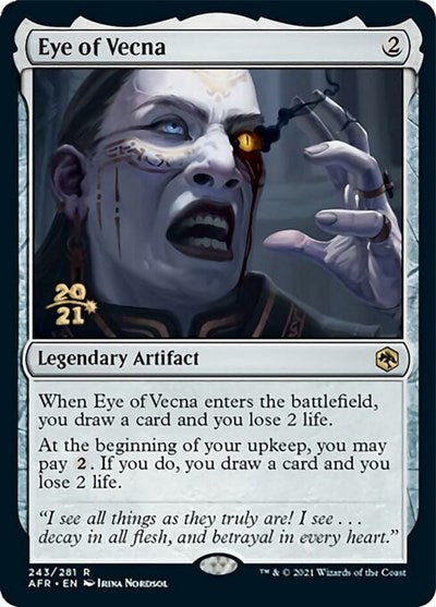 Eye of Vecna (Promos: Prerelease Cards) Near Mint Foil