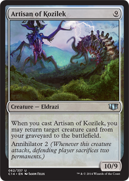 Artisan of Kozilek (Commander 2014 Edition) Light Play