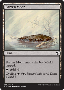 Barren Moor (Commander 2018) Heavy Play