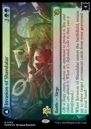 Invasion of Shandalar (Promos: Prerelease Cards) Light Play Foil